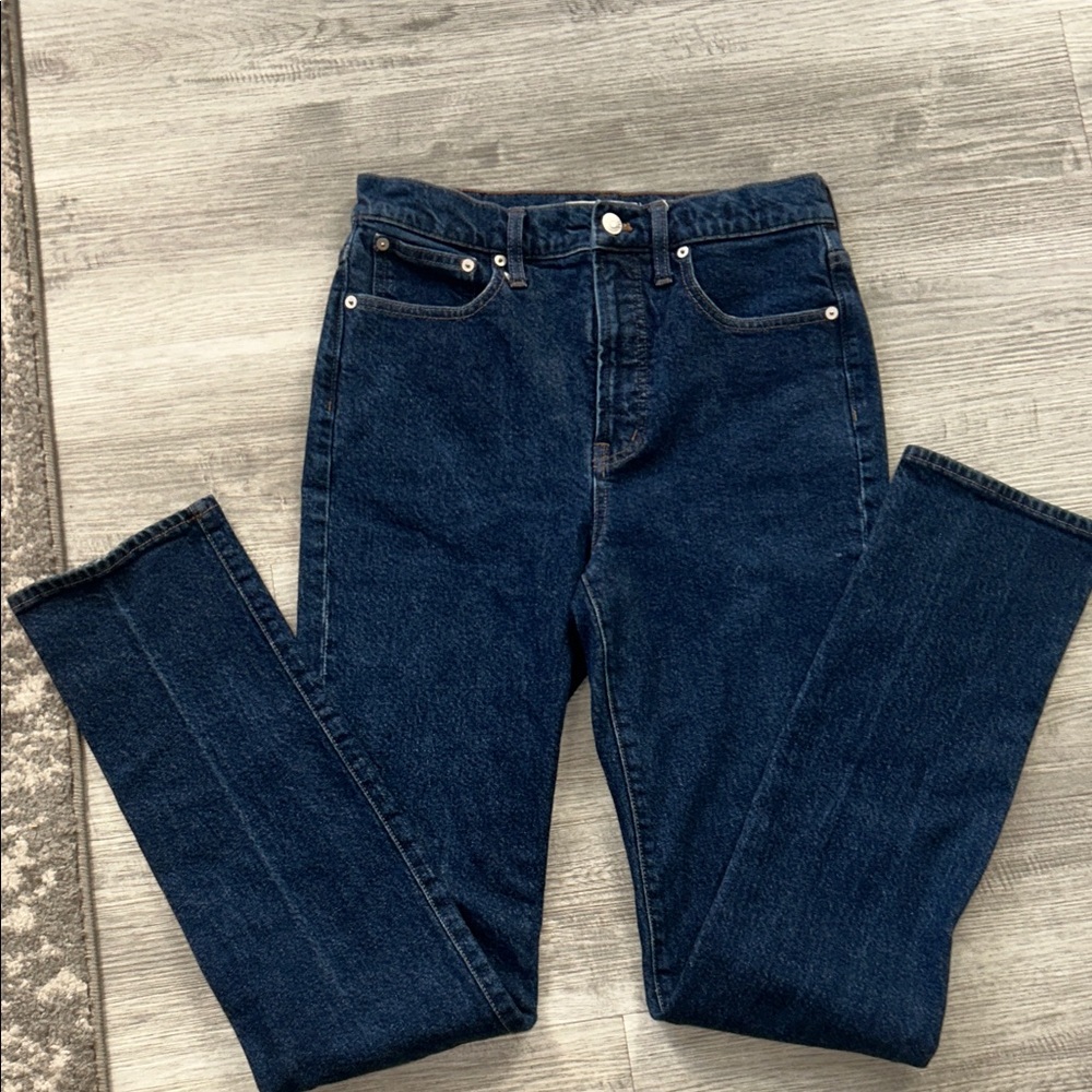 Madewell Dark Blue Skinny Jeans